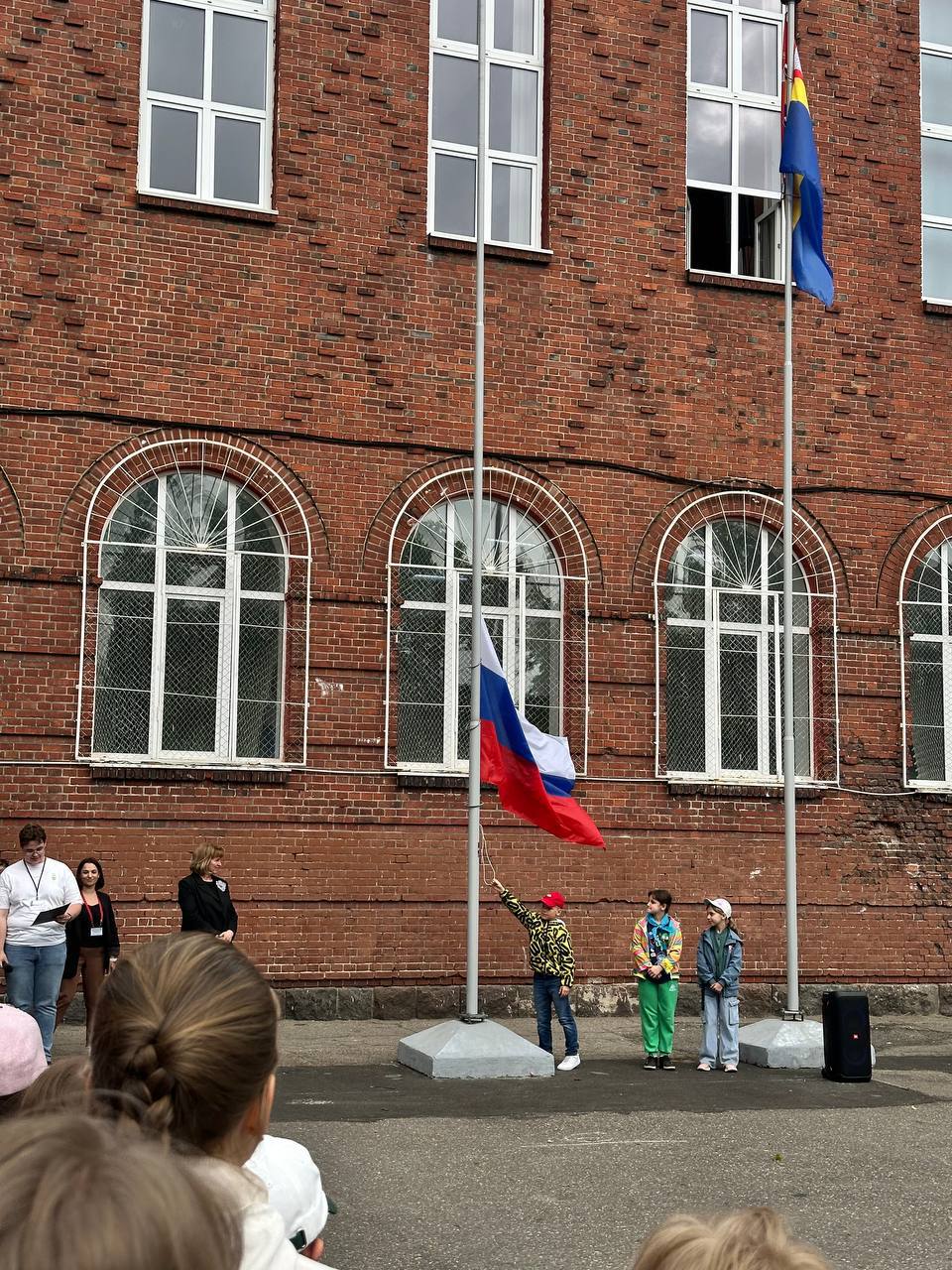 Открытие пришкольного лагеря &amp;quot;Янтарик&amp;quot;.