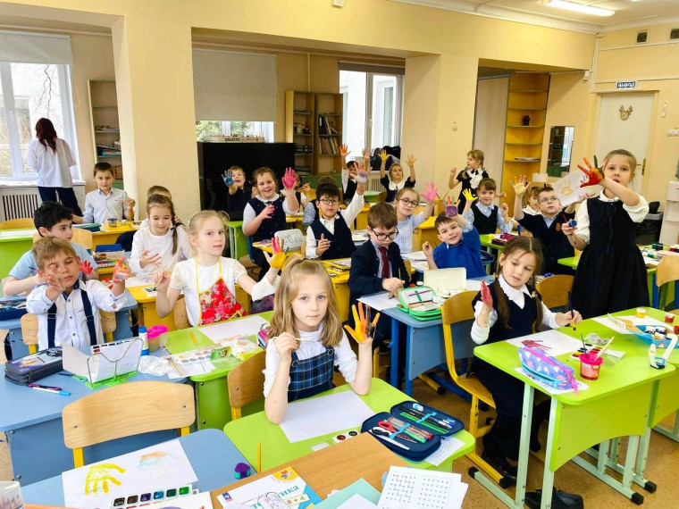 Учащиеся начальных классов гимназии участвуют в проекте «Орлята России».