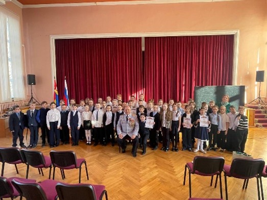 Гимназия приняла участие в городской акции «Ветеран в школе».