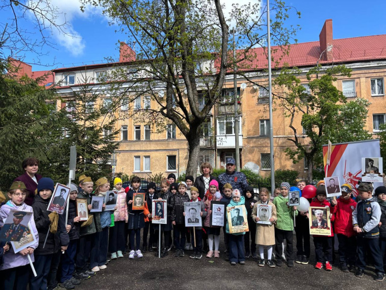 Всероссийская акция «Бессмертный полк» в гимназии: память о героях.